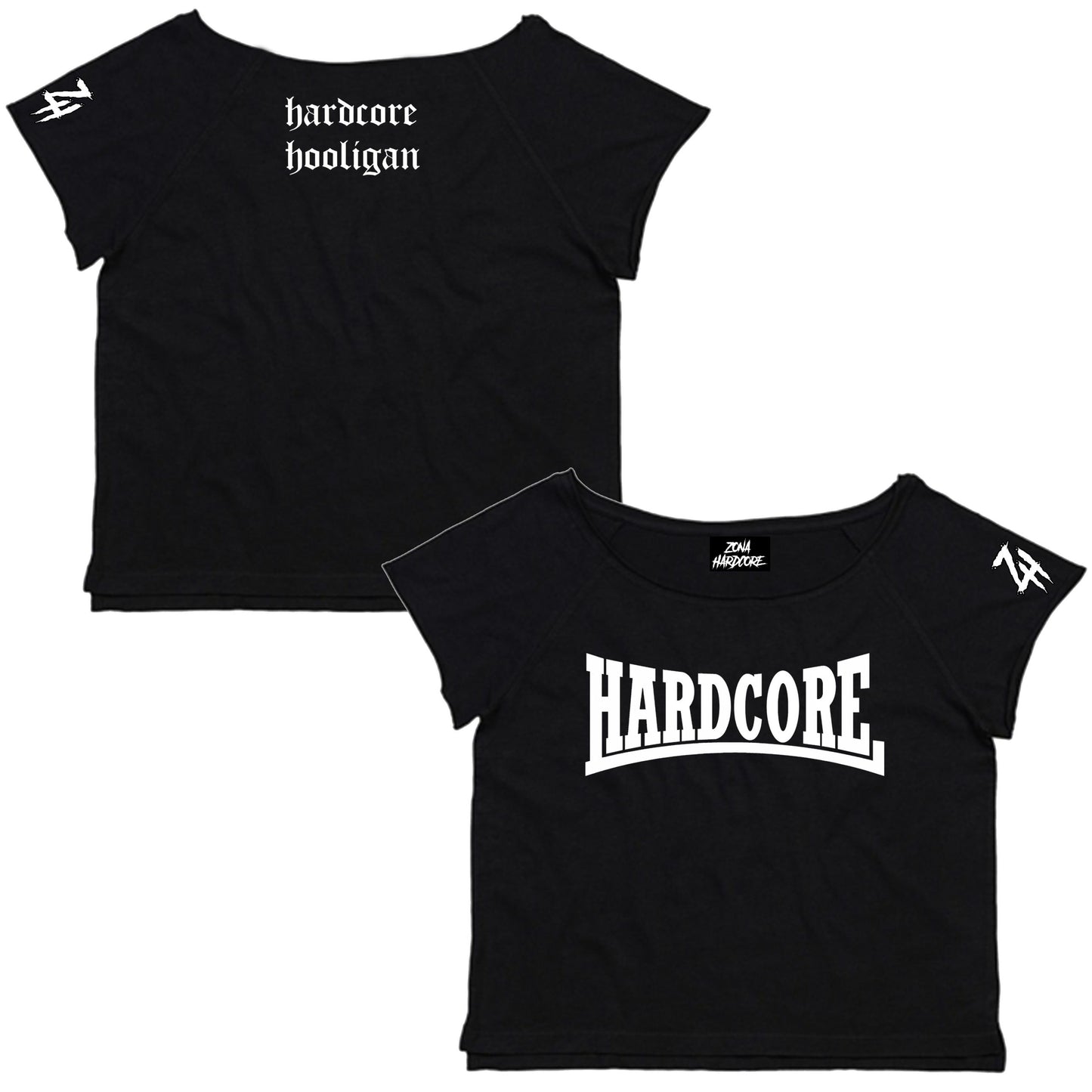 Camiseta amplia Hardcore Hooligan