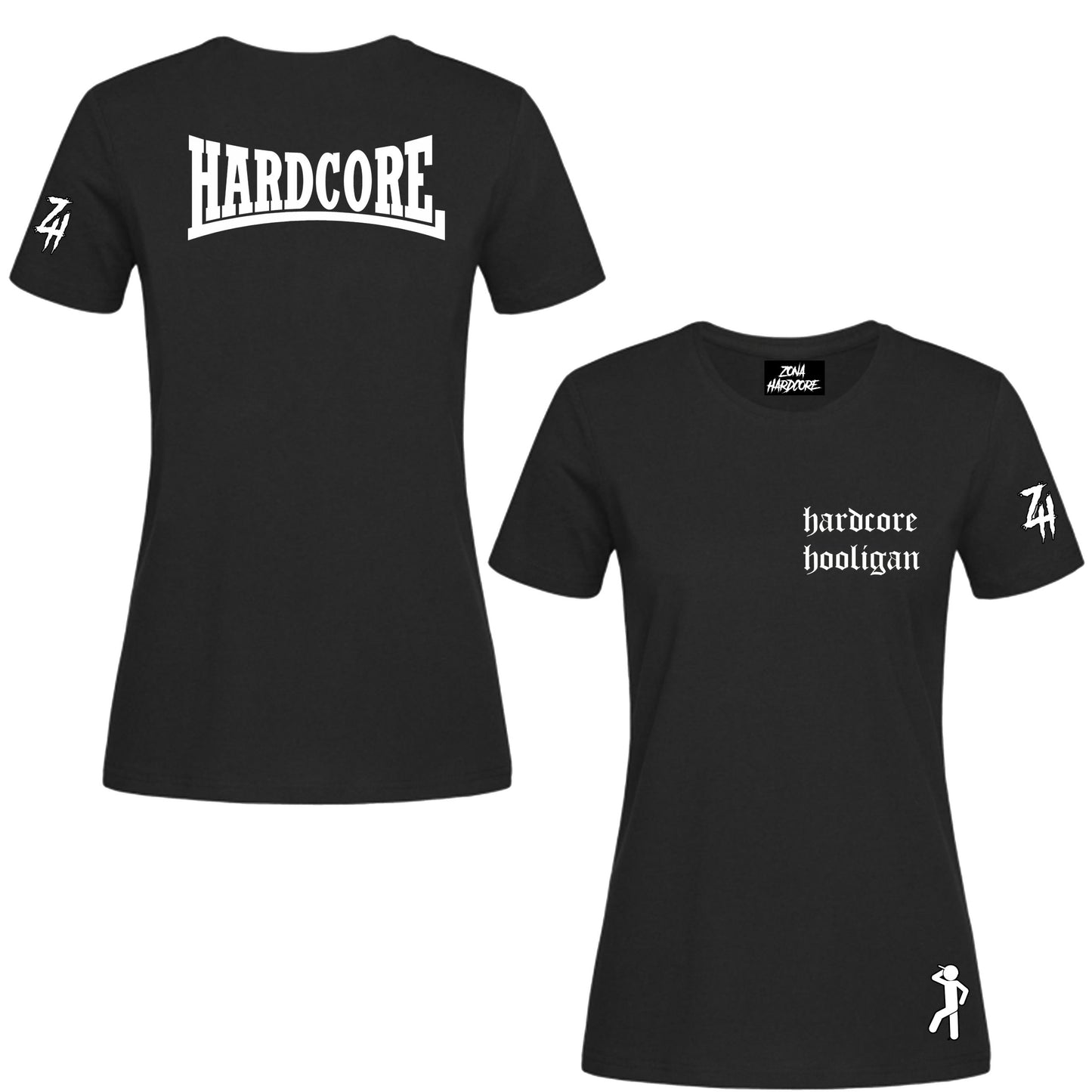 Camiseta chica Hardcore Hooligan