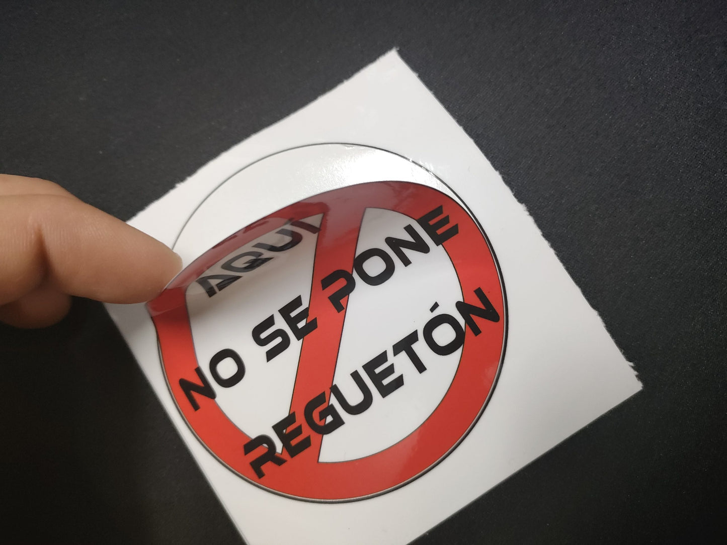 Vinilo prohibido reguetón