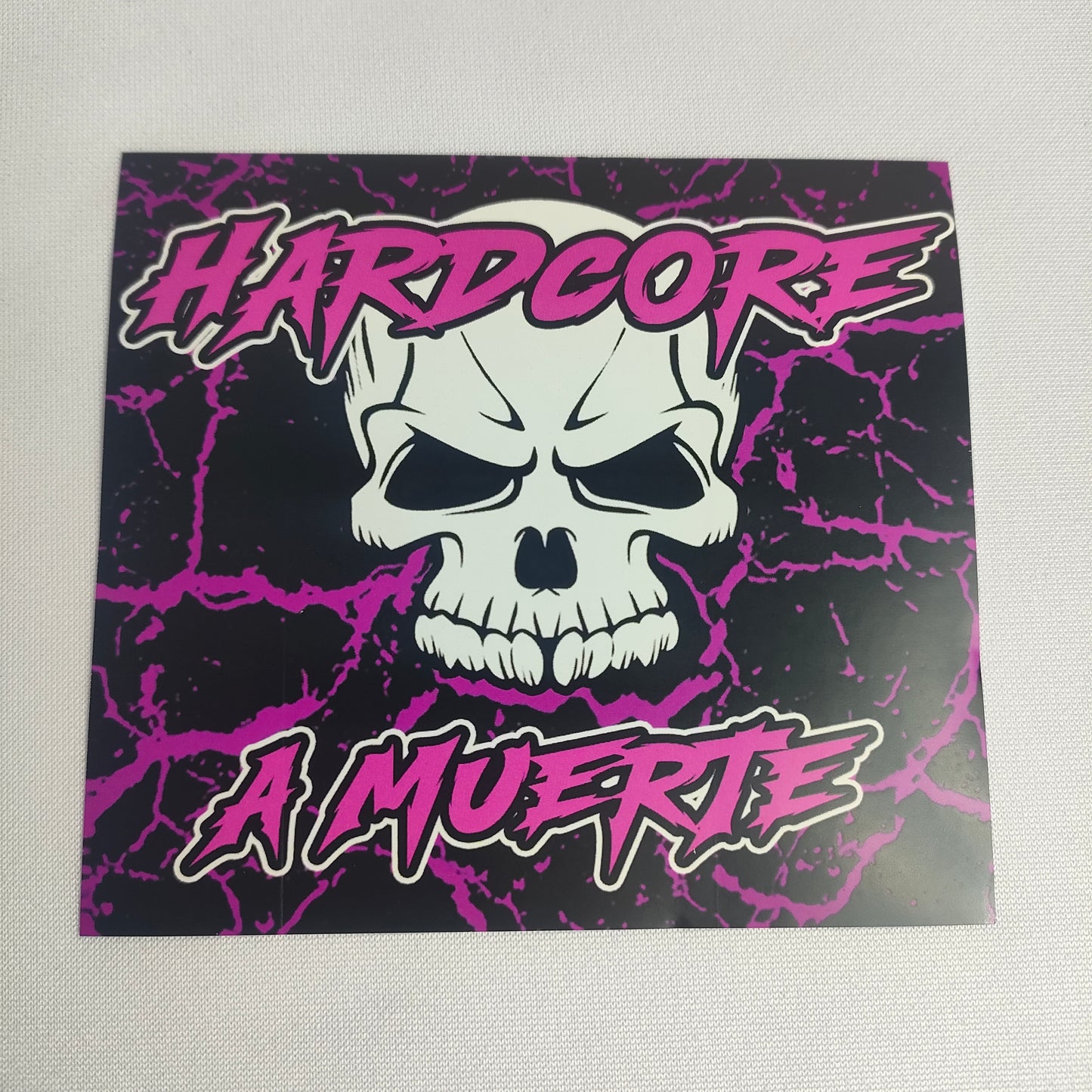 Vinile rosso graffito hardcore