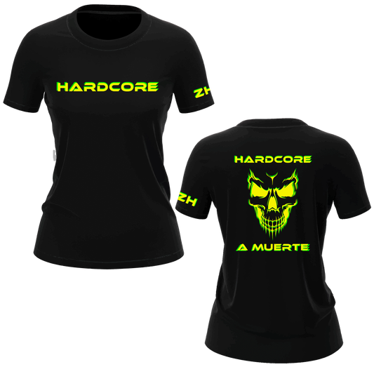 Camiseta Chica Hc a muerte Neón