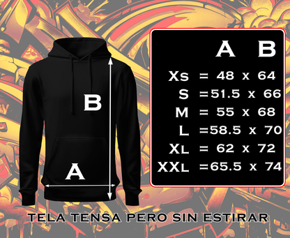 Sudadera Capucha con banderas