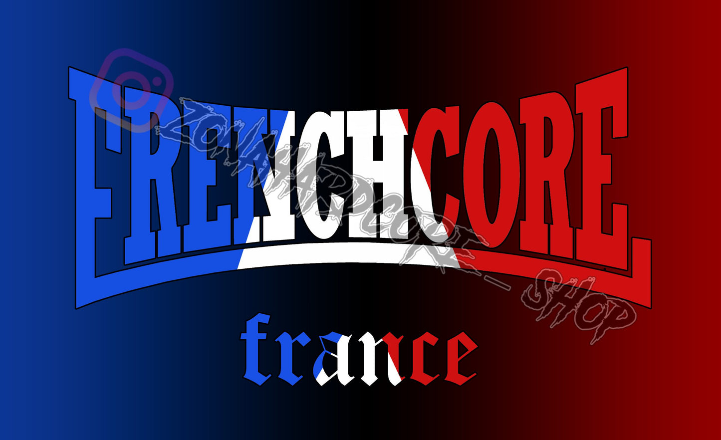 Frenchcore Sticker